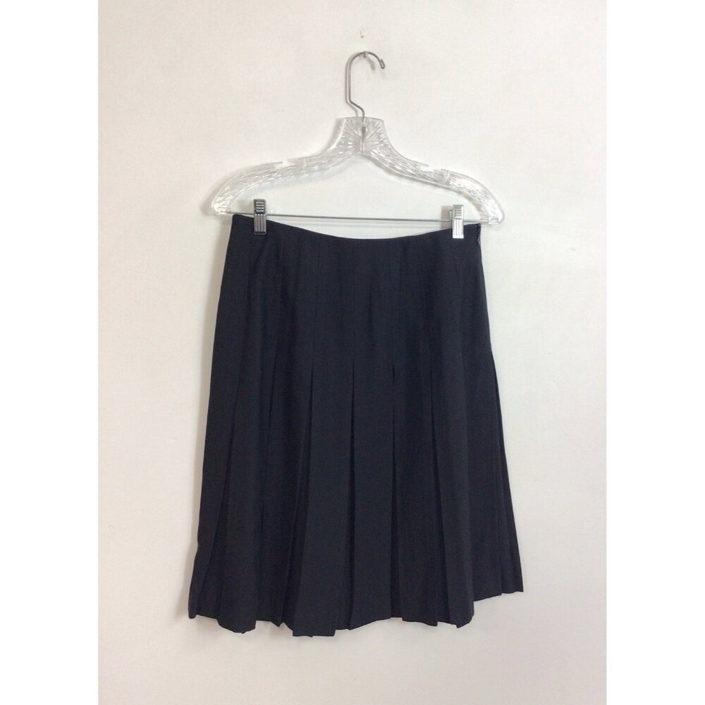 Hugo Buscati Black Pleated Skirt Women 8